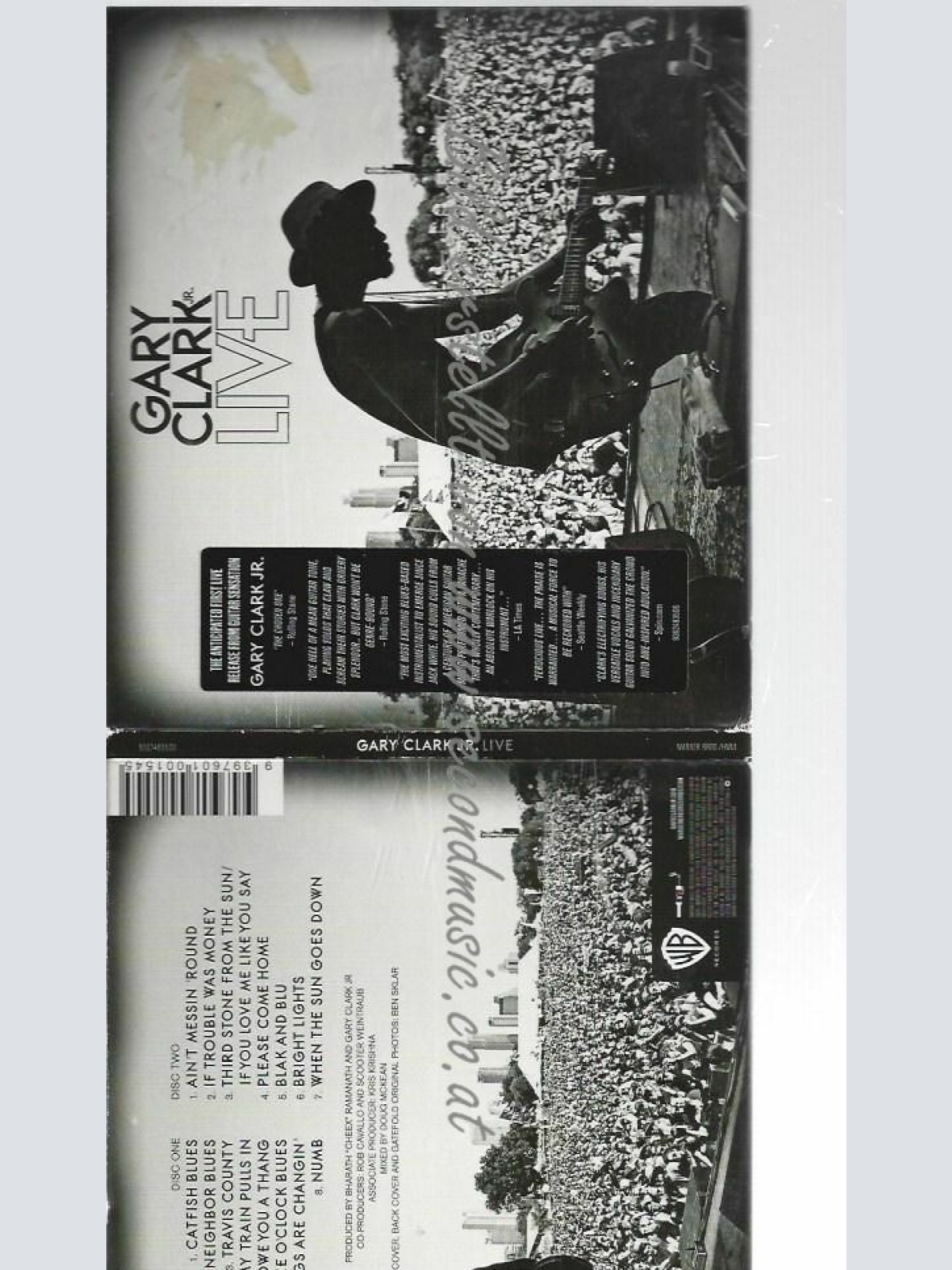 CD--GARY CLARK JR.--LIVE