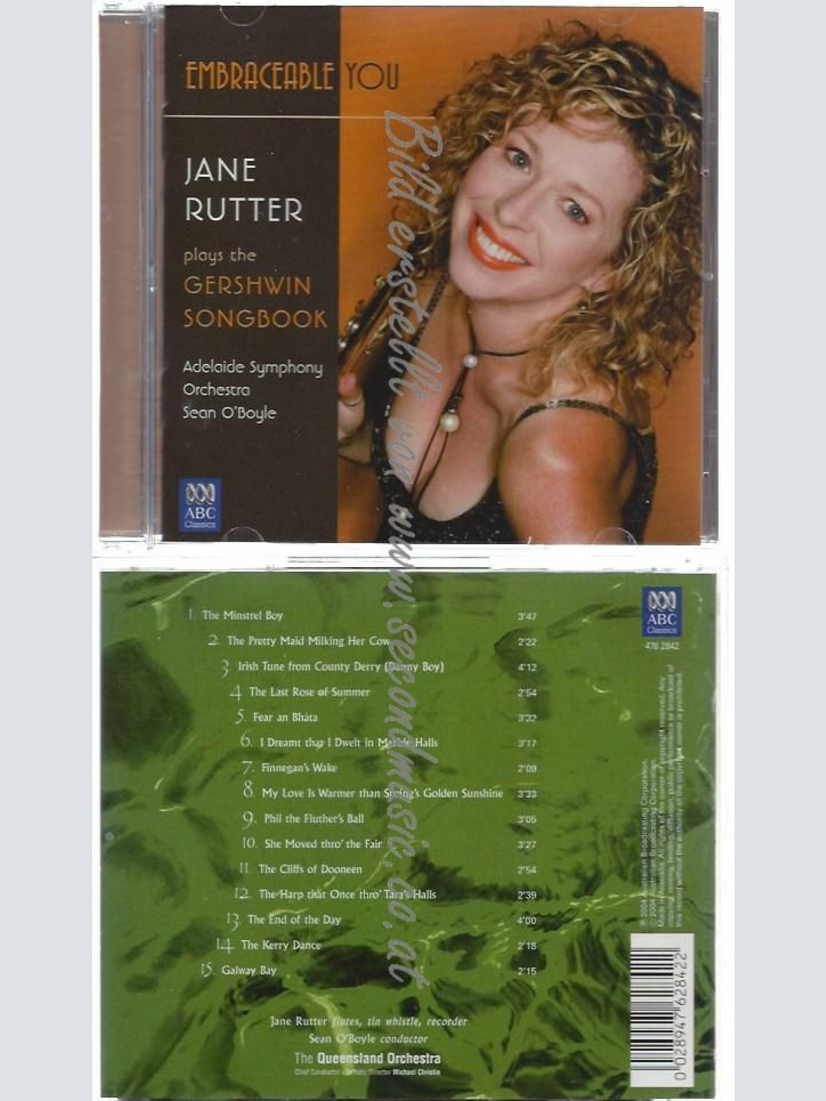 CD--JANE RUTTER--QUEEN OF THE FLUTE-SLIPCASE DAMAGED