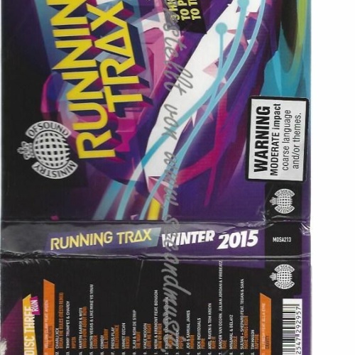 CD--VARIOUS ARTISTS--MINISTRY OF SOUND RUNNING TRAX WINTER 2015