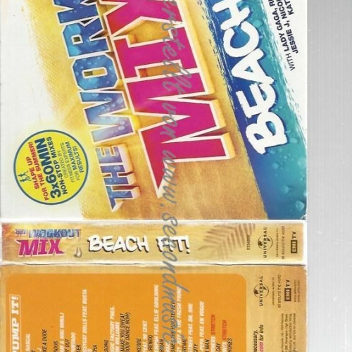 CD--VARIOUS ARTISTS--WORKOUT MIX-BEACH FIT