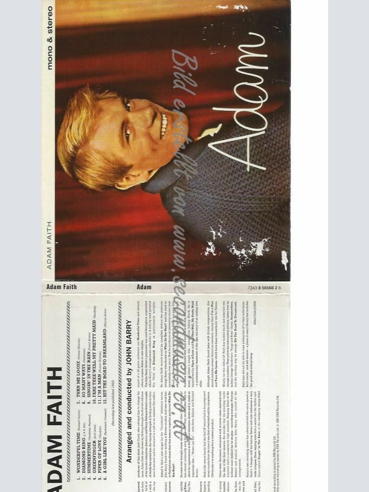 CD--ADAM FAITH | --ADAM