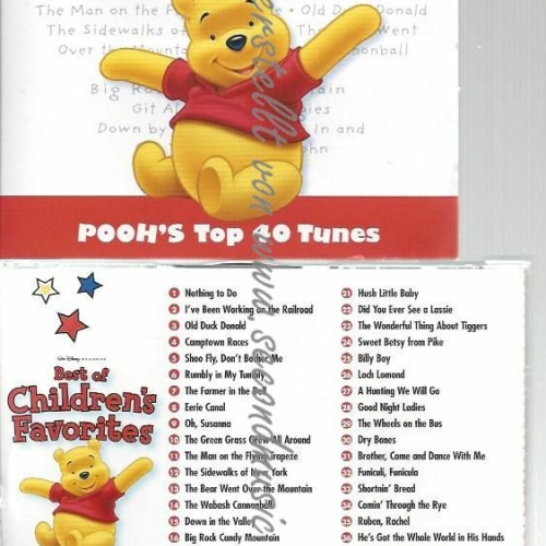 CD--VARIOUS [WALT DISNEY]--POOH'S TOP 40