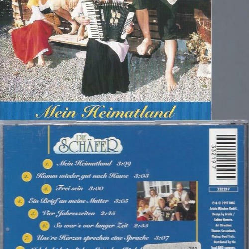 CD-- DIE SCHÄFER MEIN HEIMATLAND
