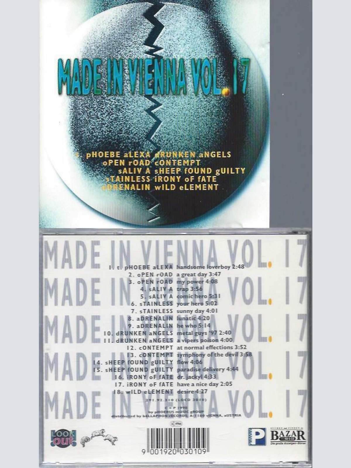 CD-- MADE IN VIENNA VOL 17