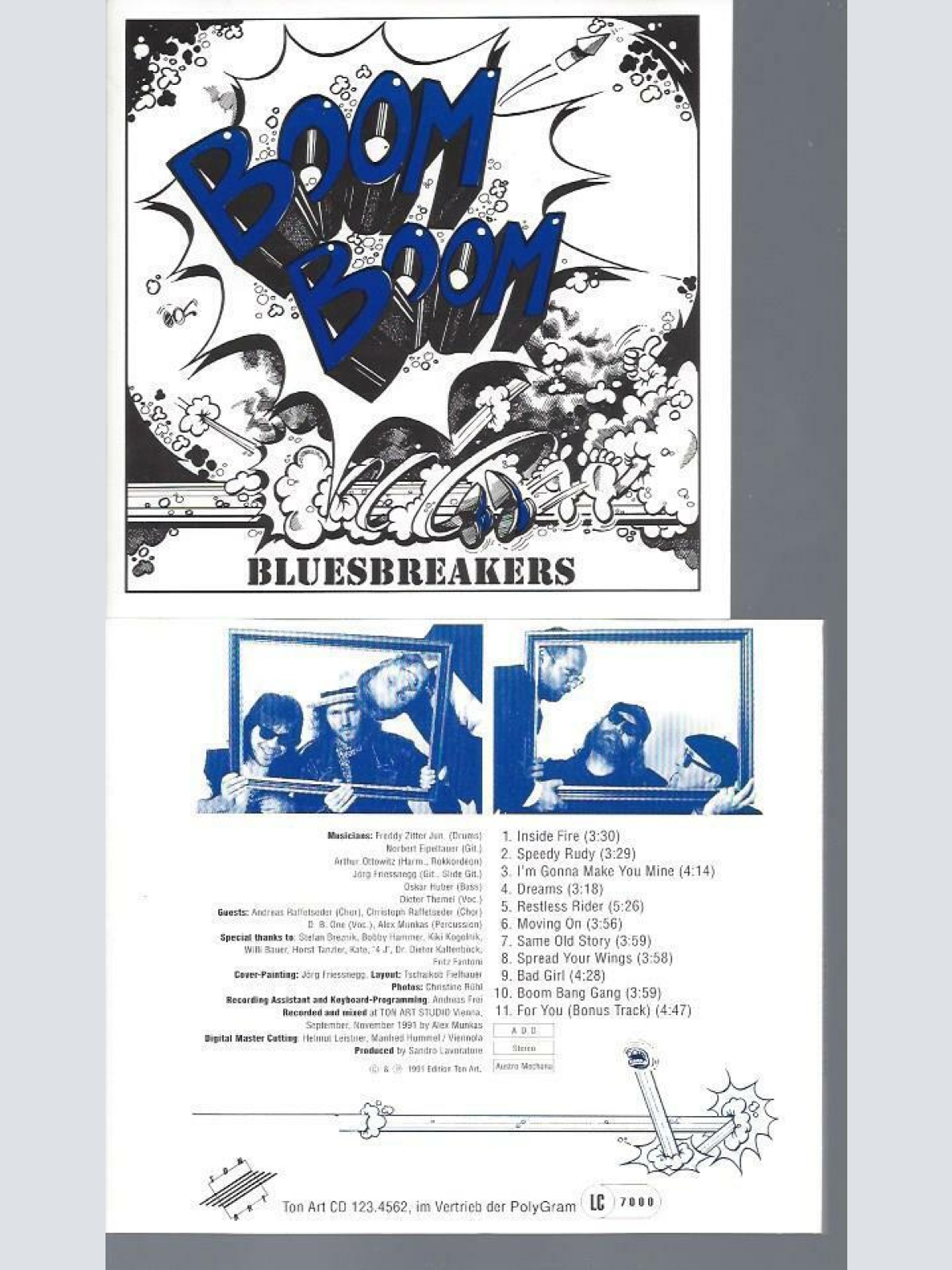 CD--BLUESBREAKERS BOOM BOOM