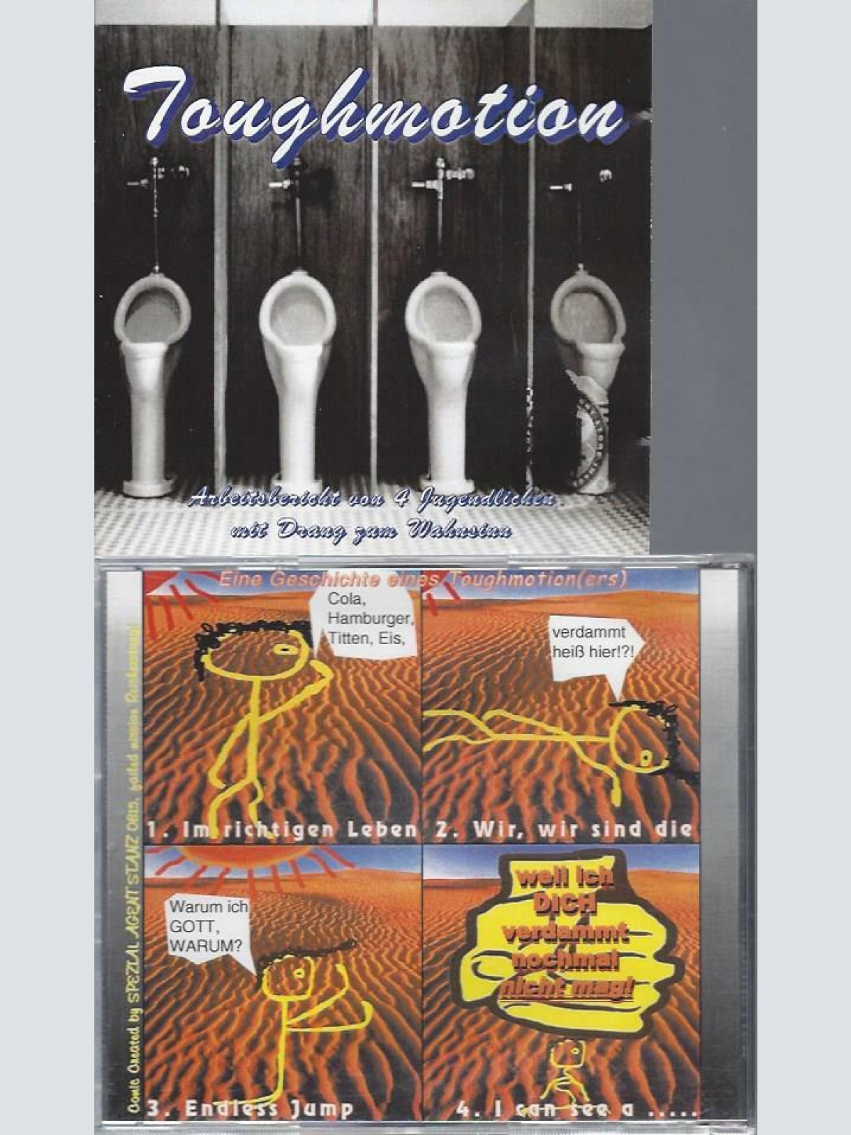 CD--TOUGHMOTION  ARBEITSGERICHT VON 4 JUGENDLICHEN