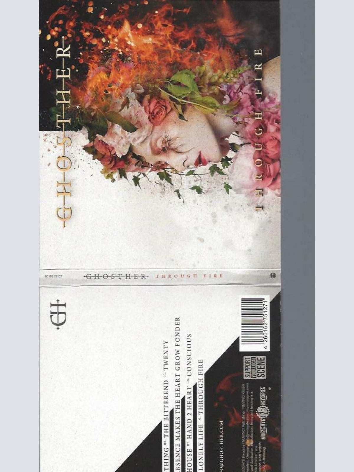 CD--  Ghosther – Through Fire