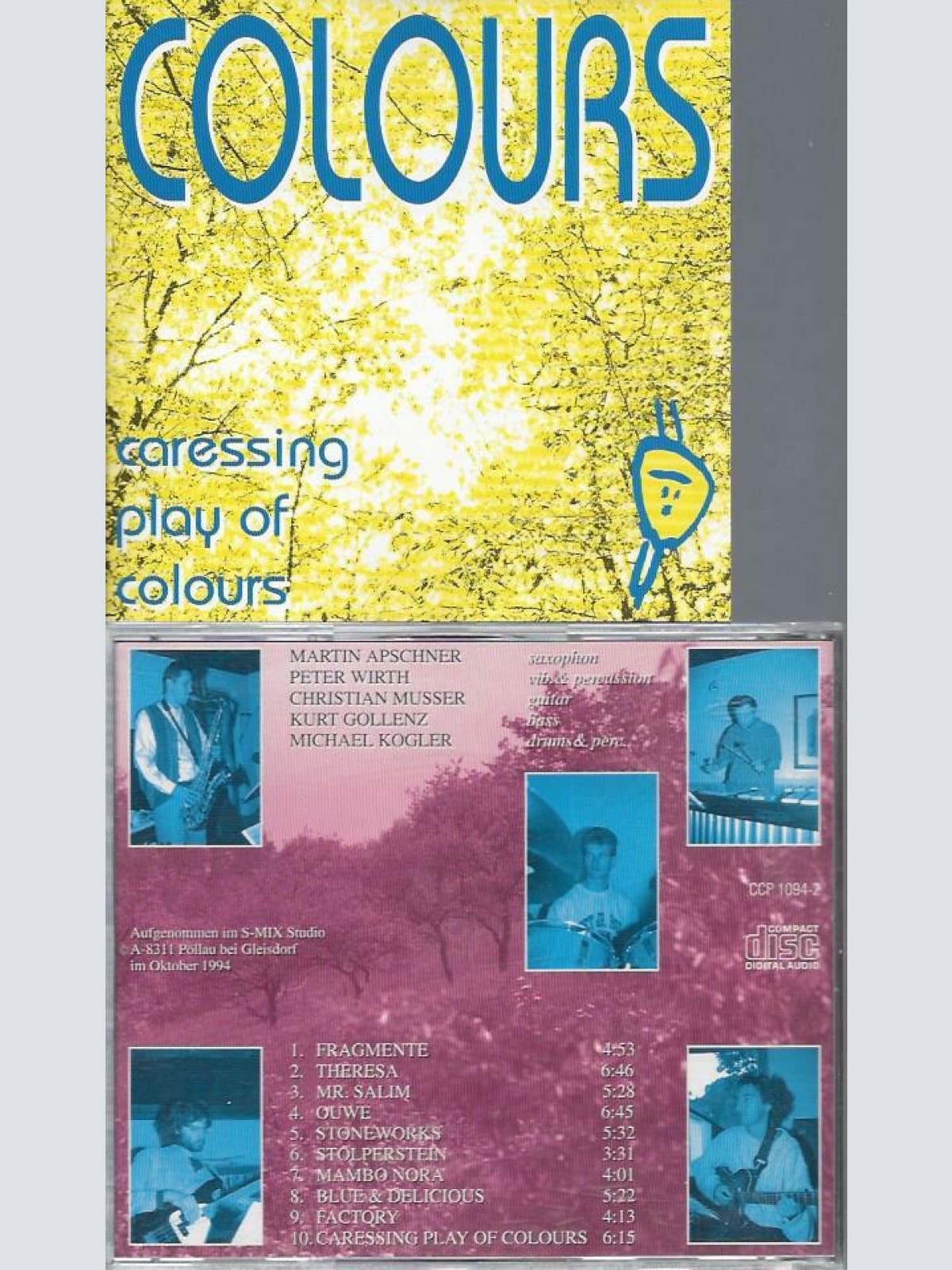 CD // COLOURS CARESSING PLAY OF COLOURS