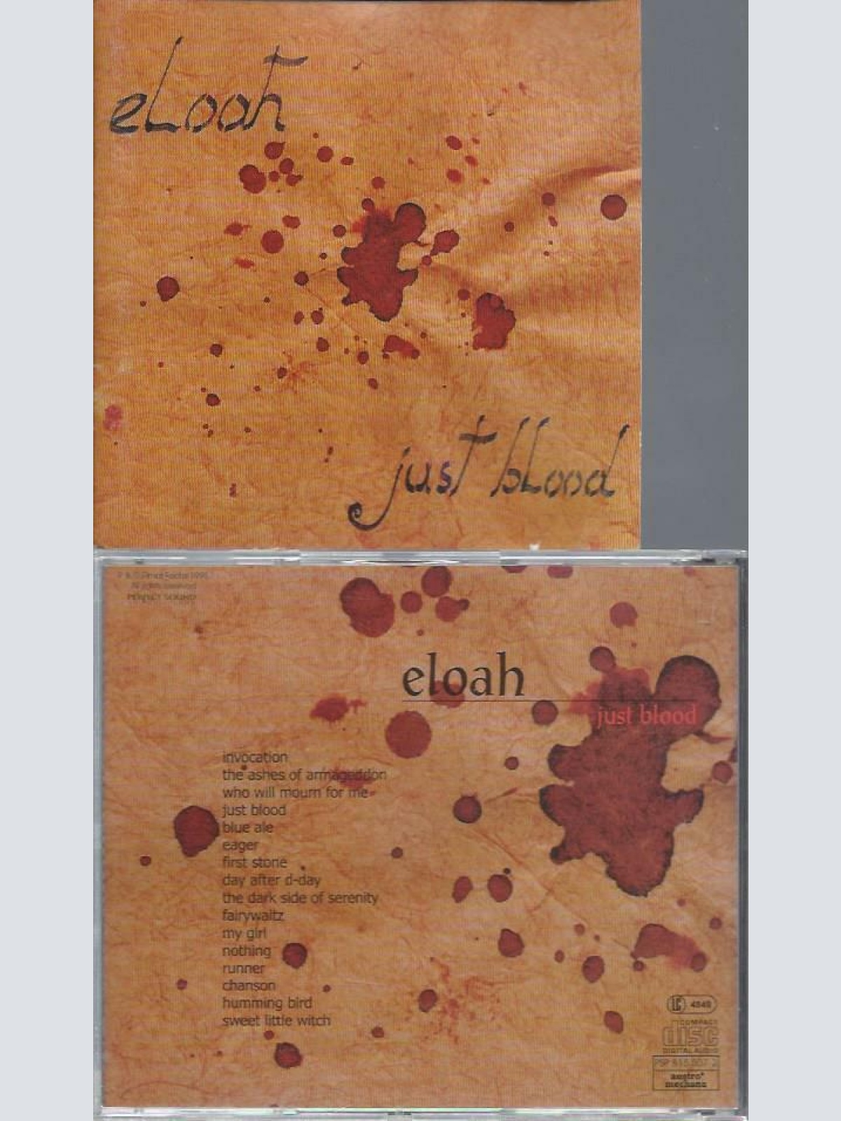 CD // ELOAH JUST BLOOD