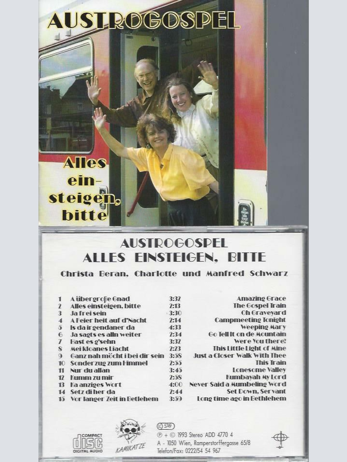CD //  AUSTROGOSPEL ALLES EINSTEIGEN BITTE