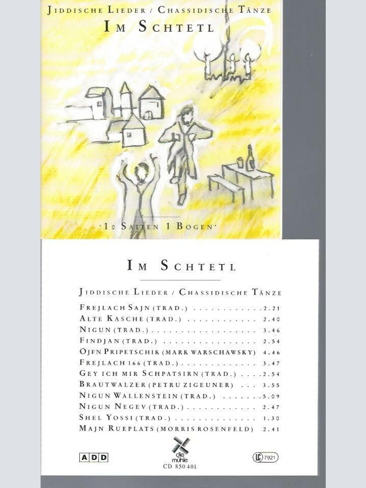 CD //  IM SCHTETL JIDDISCHE LIEDER