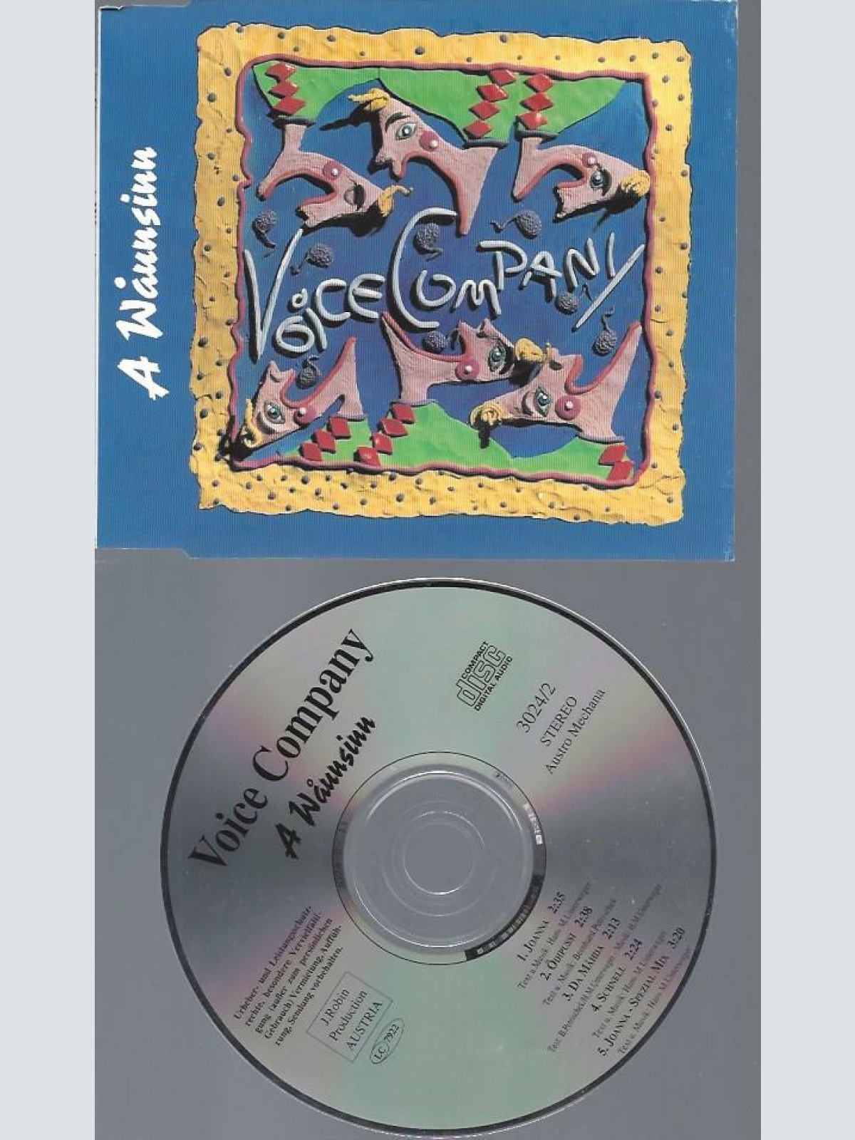CD //  VOICE COMPANY A WAHNSINN