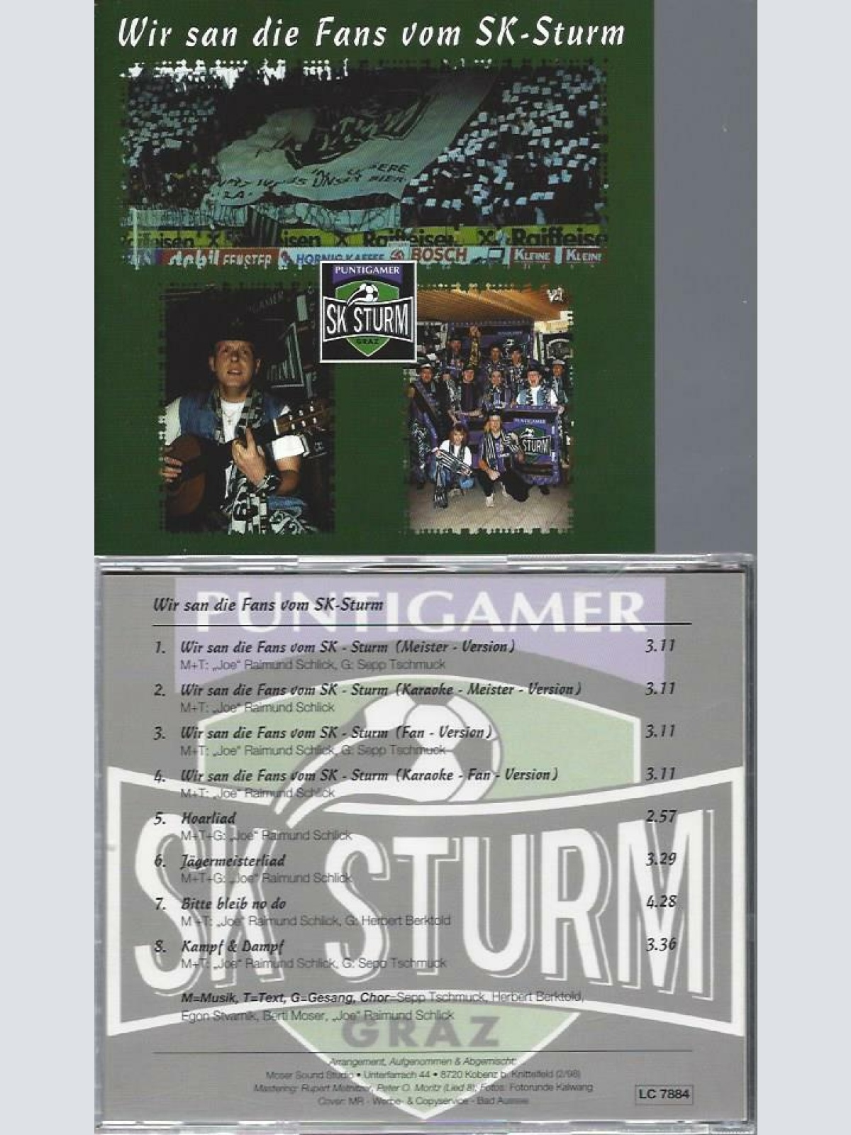 CD //  WIR SAN DIE FANS VOM SK STURM