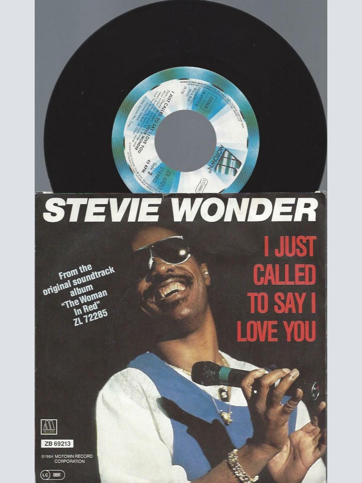 7" STEVIE WONDER I JUST CALLED TO SAY I LOVE YOU