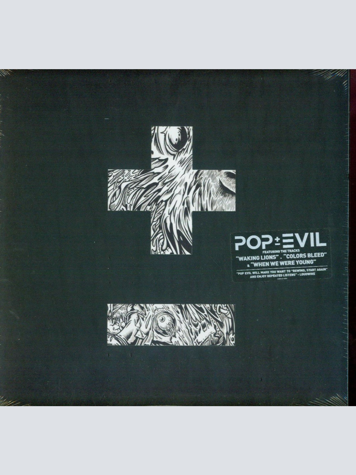 LP-  Pop Evil – Pop Evil  // WHITE // 2018 // NEW // WALKING LIONS