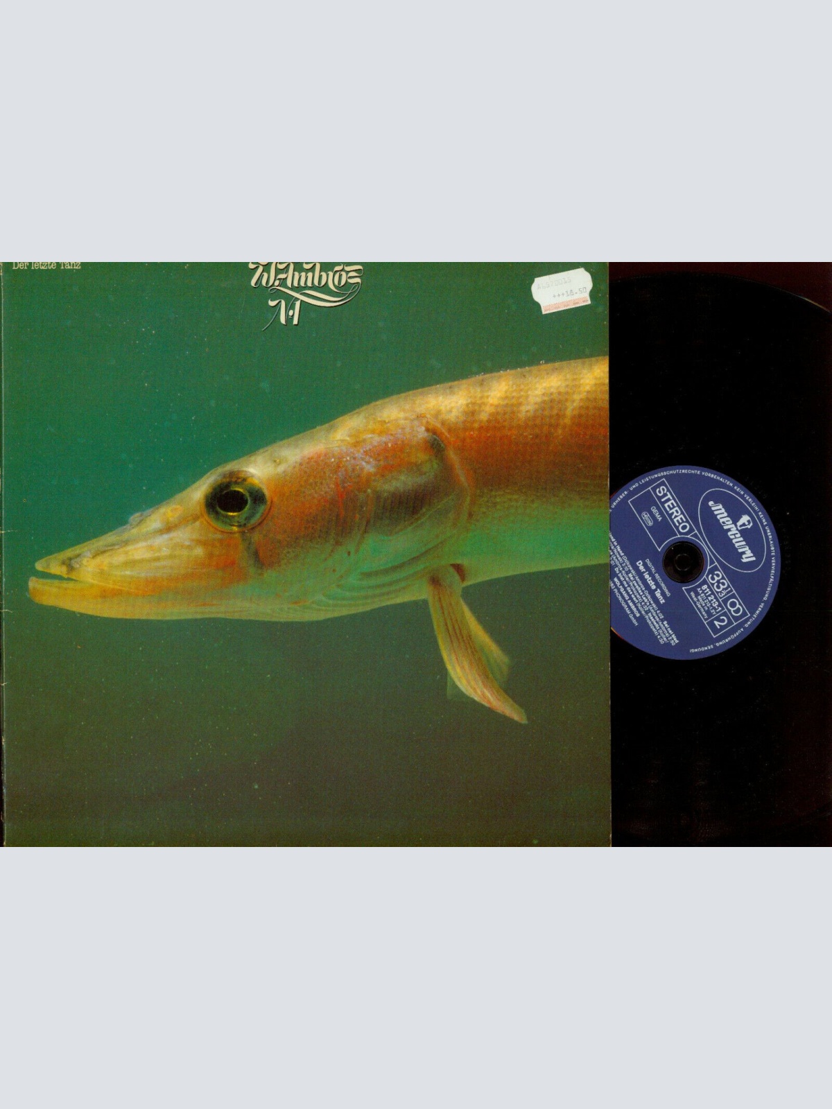 LP- WOLFGANG AMBROS DER LETZTE TANZ // FOC // DE 8112131