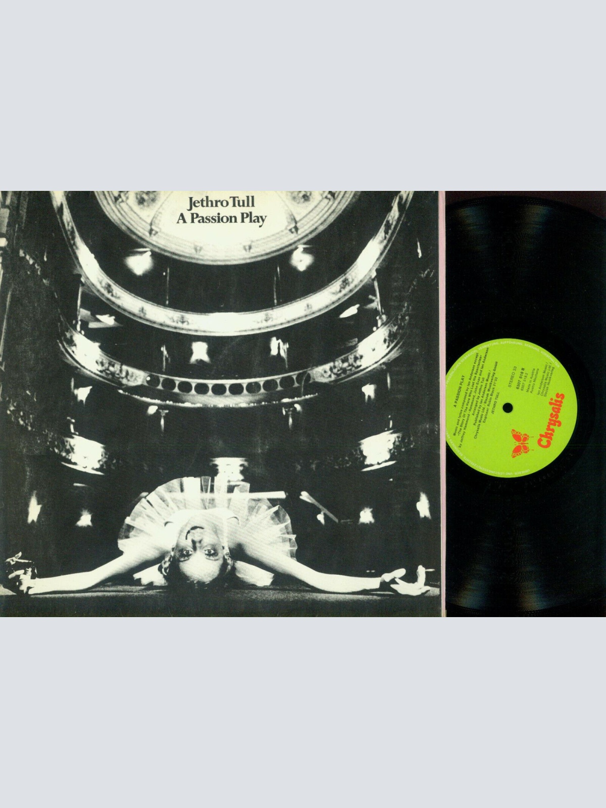 LP--JETHRO TULL A PASSION  PLAY // FOC // 6307518 // AUSTRO MECHANA