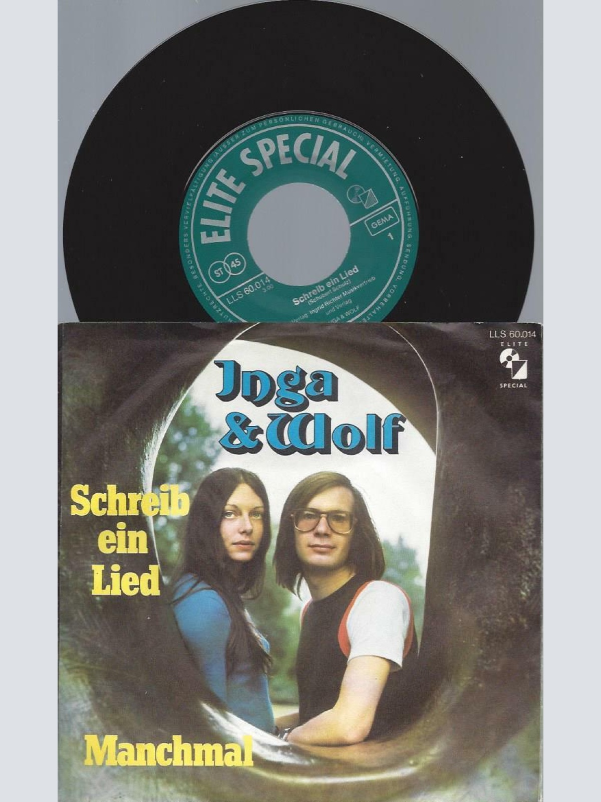 7"    Inga & Wolf ? Schreib Ein Lied