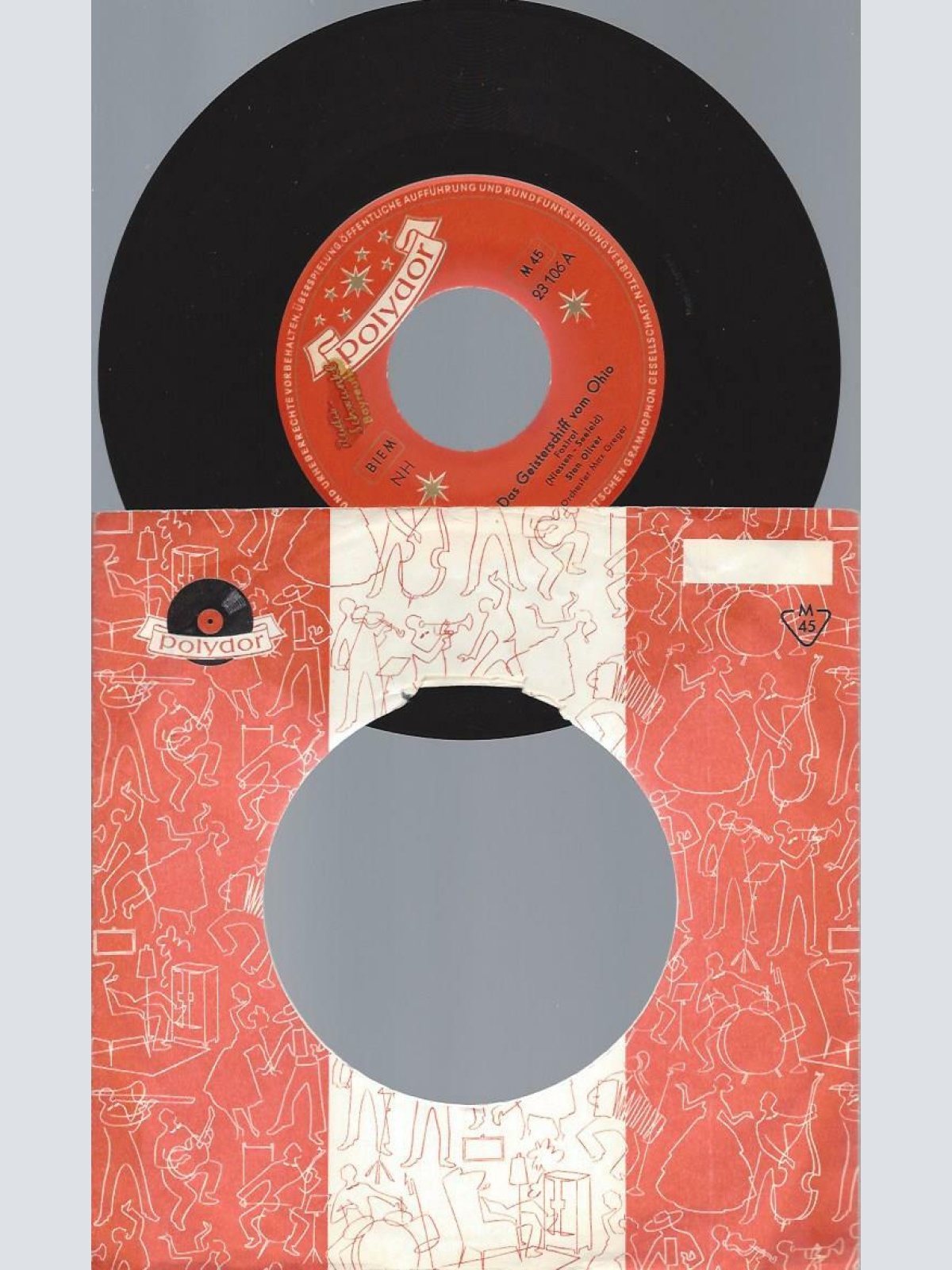 7"    Stan Oliver  Das Geisterschiff Vom Ohio