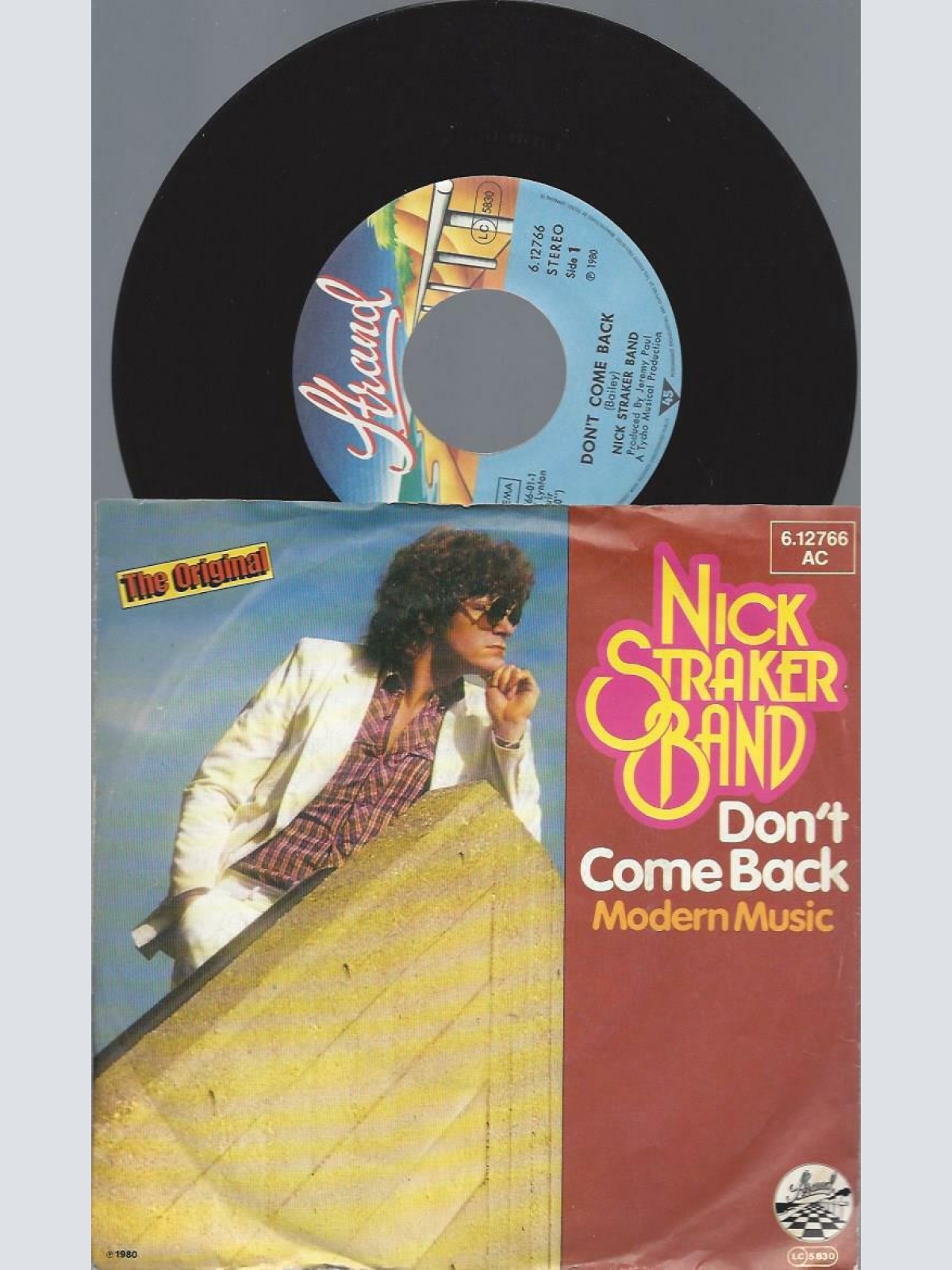 7"   Nick Straker Band – Don't Come Back