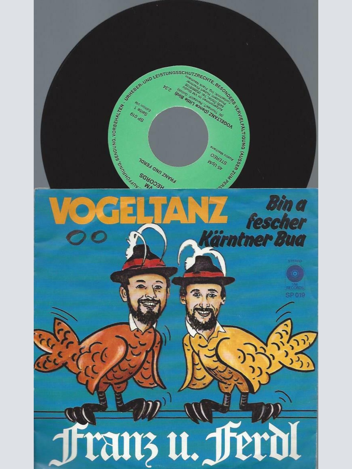 7"    Franz Und Ferdl – Vogeltanz