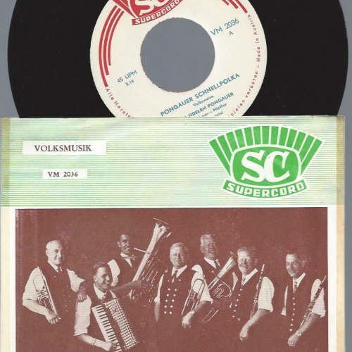 7"   Die fidelen Pongauer Pongauer Schnellpolka