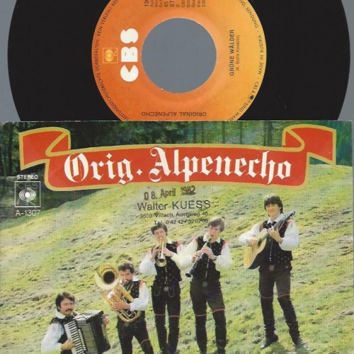 7"   Orig. Alpenecho  Tante Aus Amerika