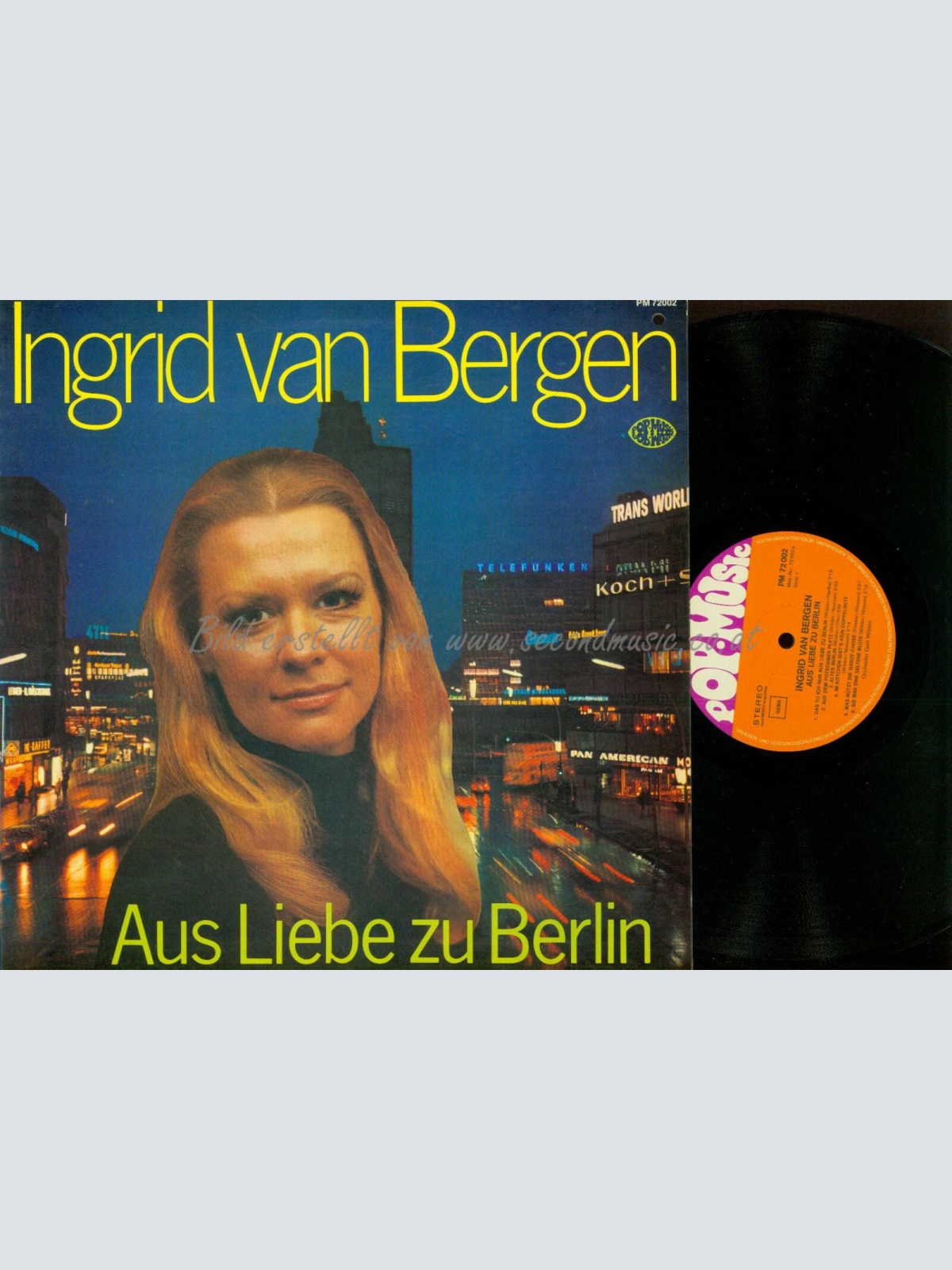 LP--   Ingrid van Bergen – Aus Liebe Zu Berlin
