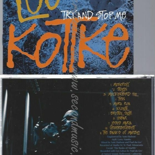 CD--LEO KOTTKE | --TRY AND STOP ME