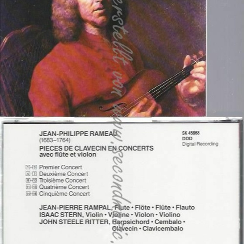 CD--J. RAMEAU | --PIECES DE CLAVECIN EN CONCERTS