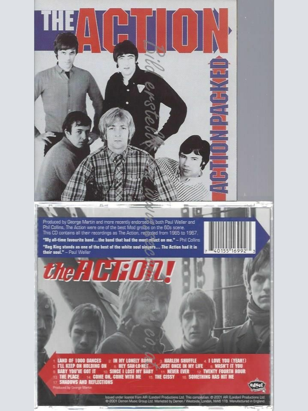 CD--THE ACTION | --ACTION PACKED