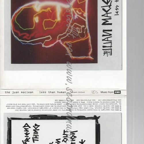 CD--THE JUAN MACLEAN | --LESS THAN HUMAN