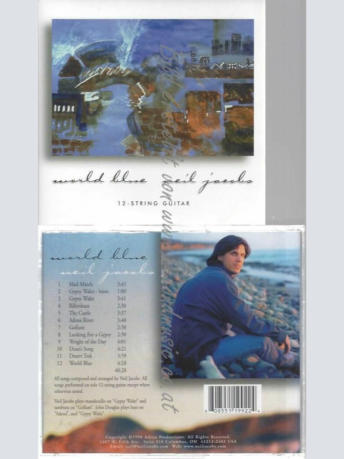 CD--NEIL JACOBS | --WORLD BLUE