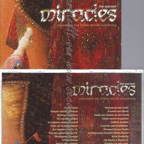 CD--ENSEMBLE FÜR FRÜHE MUSIK AUGSBURG,  | --THE ANCIENT MIRACLES