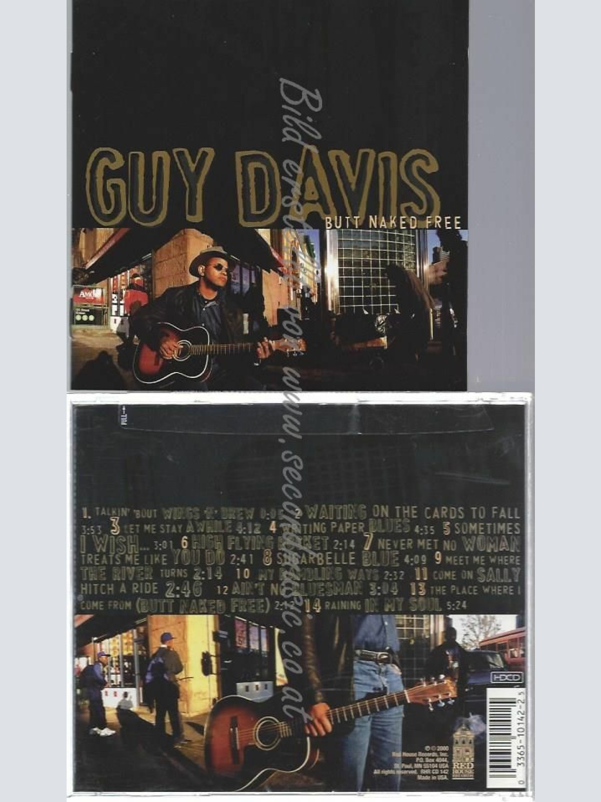 CD--GUY DAVIS | --BUTT NAKED FREE