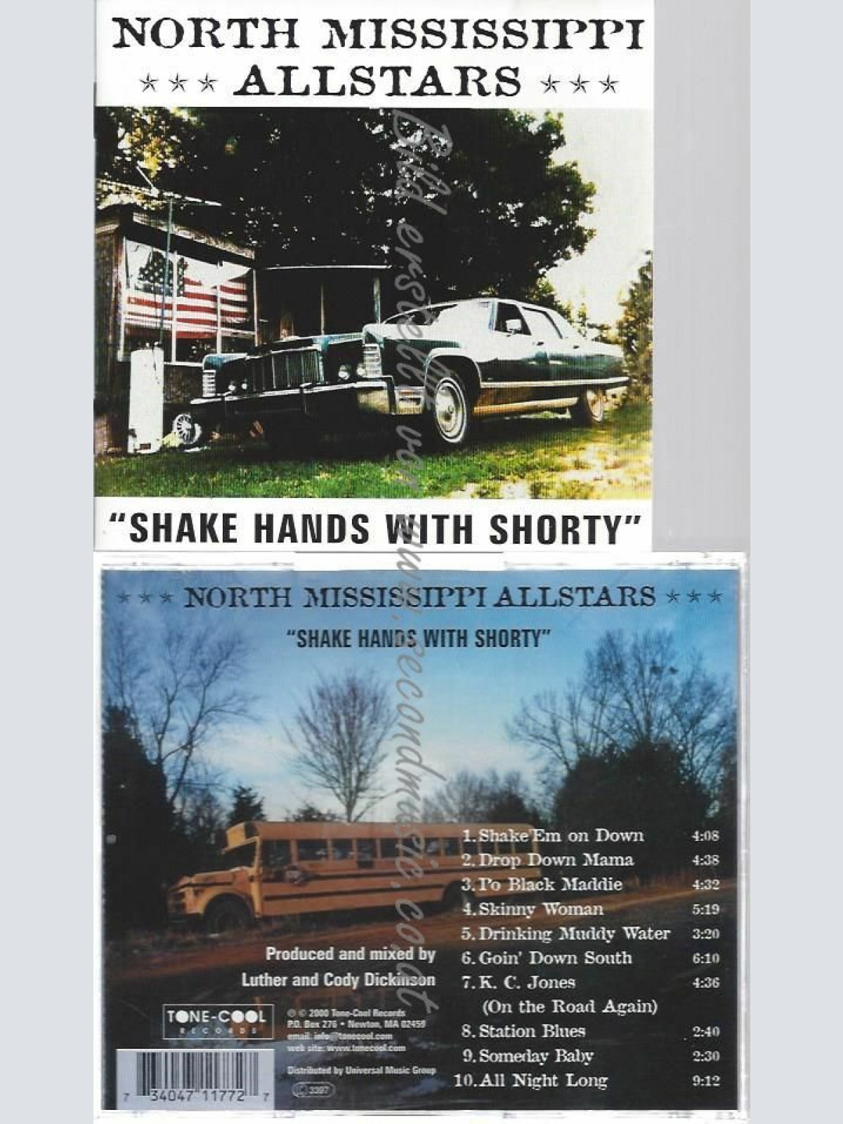 CD--NORTH MISSISSIPPI ALLSTARS | --SHAKE HANDS WITH SHORTY