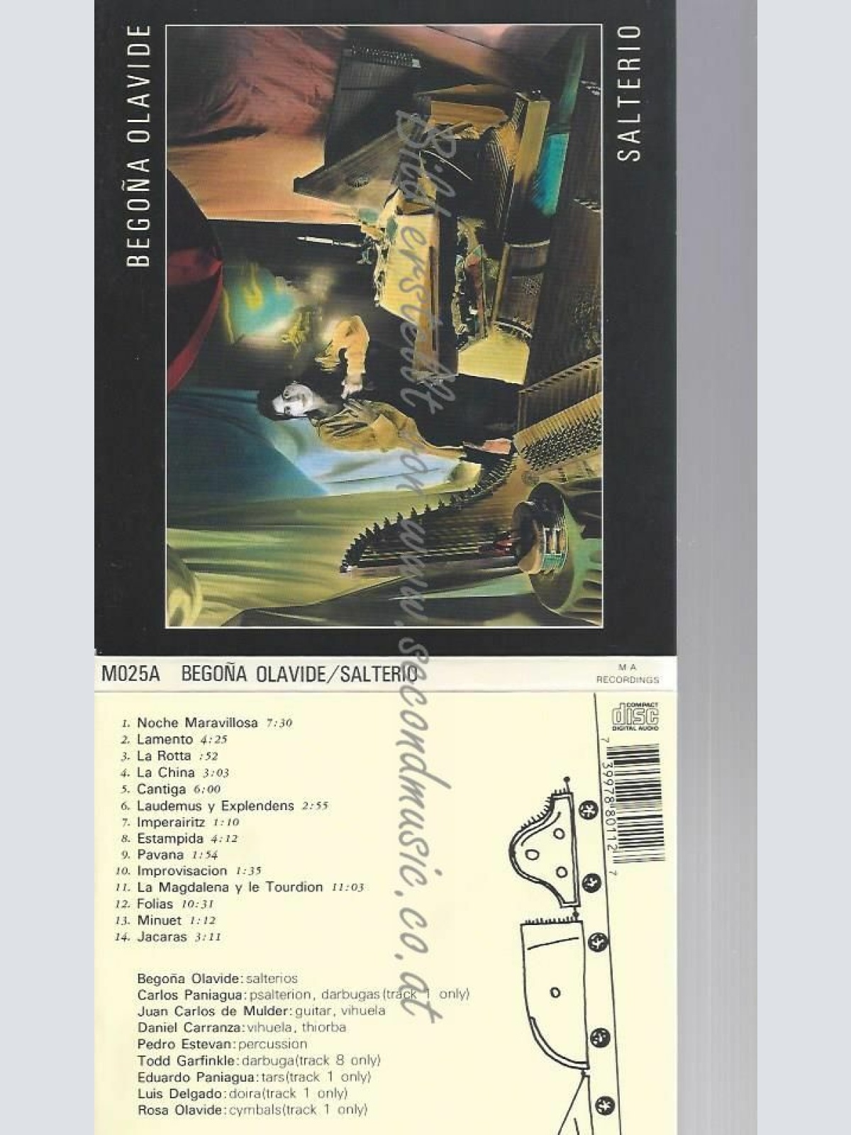 CD--OLIVADE,BOGONA | --SALTERIO