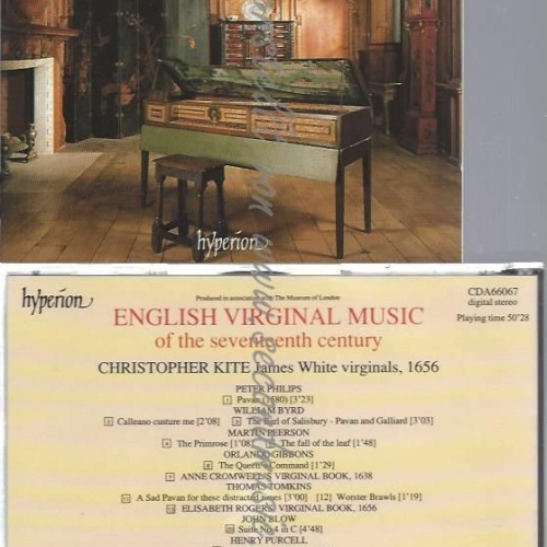 CD--Virginalmusik, Engl. (17.Jhdt)Kite