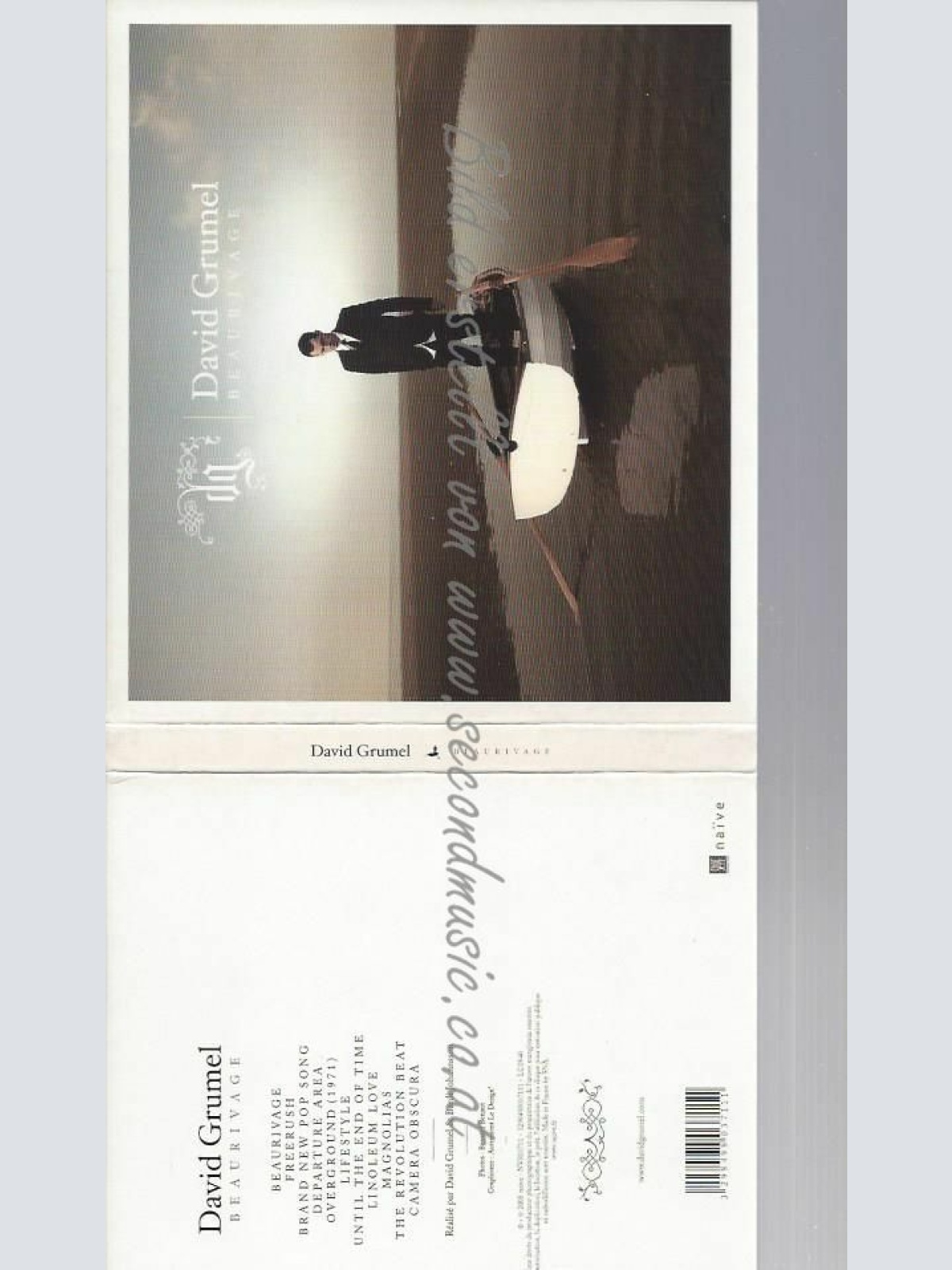 CD--DAVID GRUMEL | --BEAURIVAGE