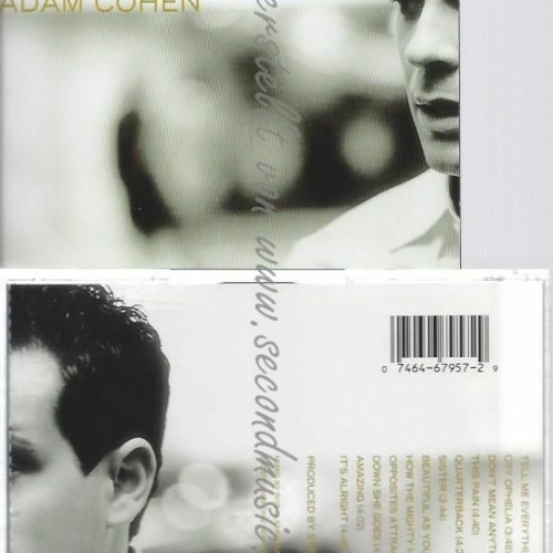 CD--ADAM COHEN | --ADAM COHEN