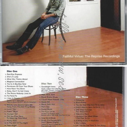 CD--JOHN SEBASTIAN | --FAITHFUL VIRTUE:REPRISE RECORD-Limited 3 CDs