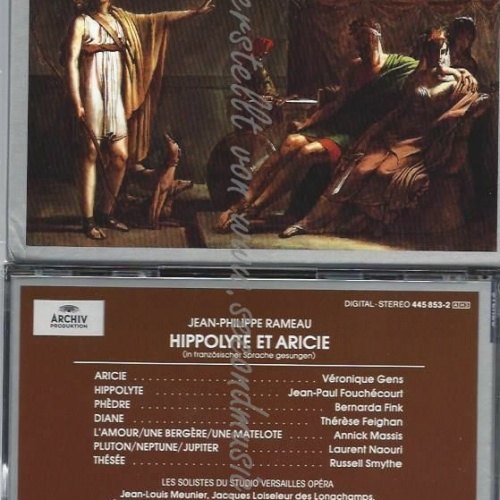 CD--FOUCHÉCOURT  | --RAMEAU - HIPPOLYTE ET ARICIE