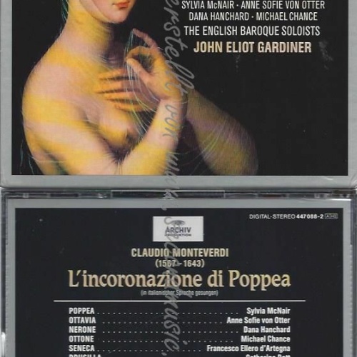CD--ANNE SOFIE --Claudio Monteverdi: L'incoronazione di Poppea