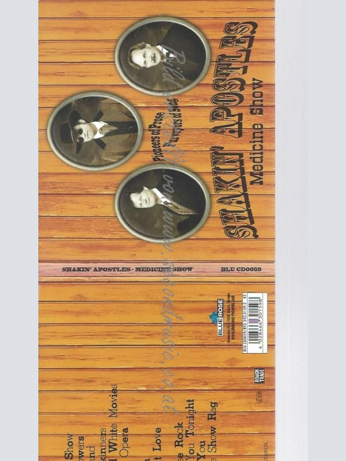 CD--SHAKIN' APOSTLES | --MEDICINE SHOW