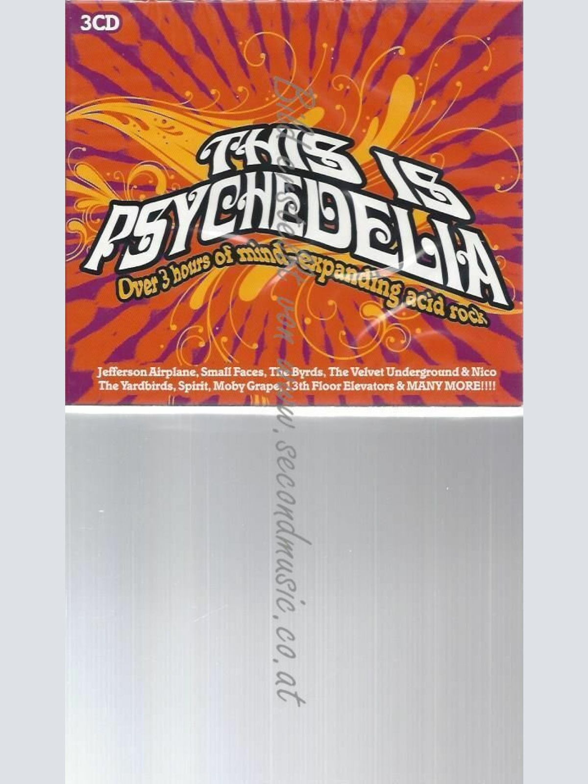 CD--VARIOUS | --THIS IS PSYCHEDELIA -- 3 CD Box