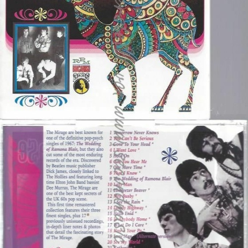 CD--THE MIRAGE | --TOMORROW NEVER KNOWS-SINGLES..