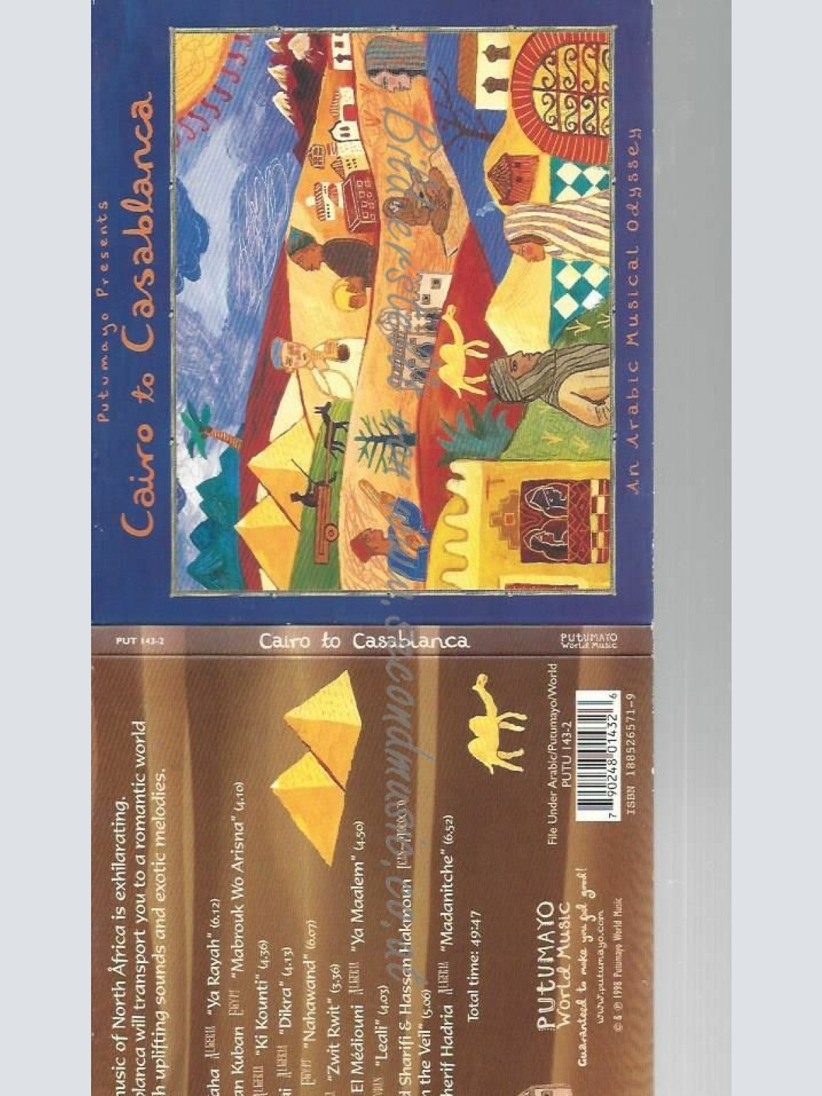 CD--VARIOUS | --CAIRO TO CASABLANCA