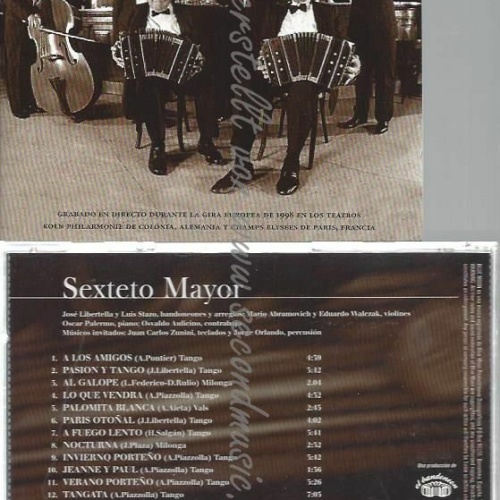 CD--SEXTETO MAYOR | --SEXTETO MAYOR LIVE
