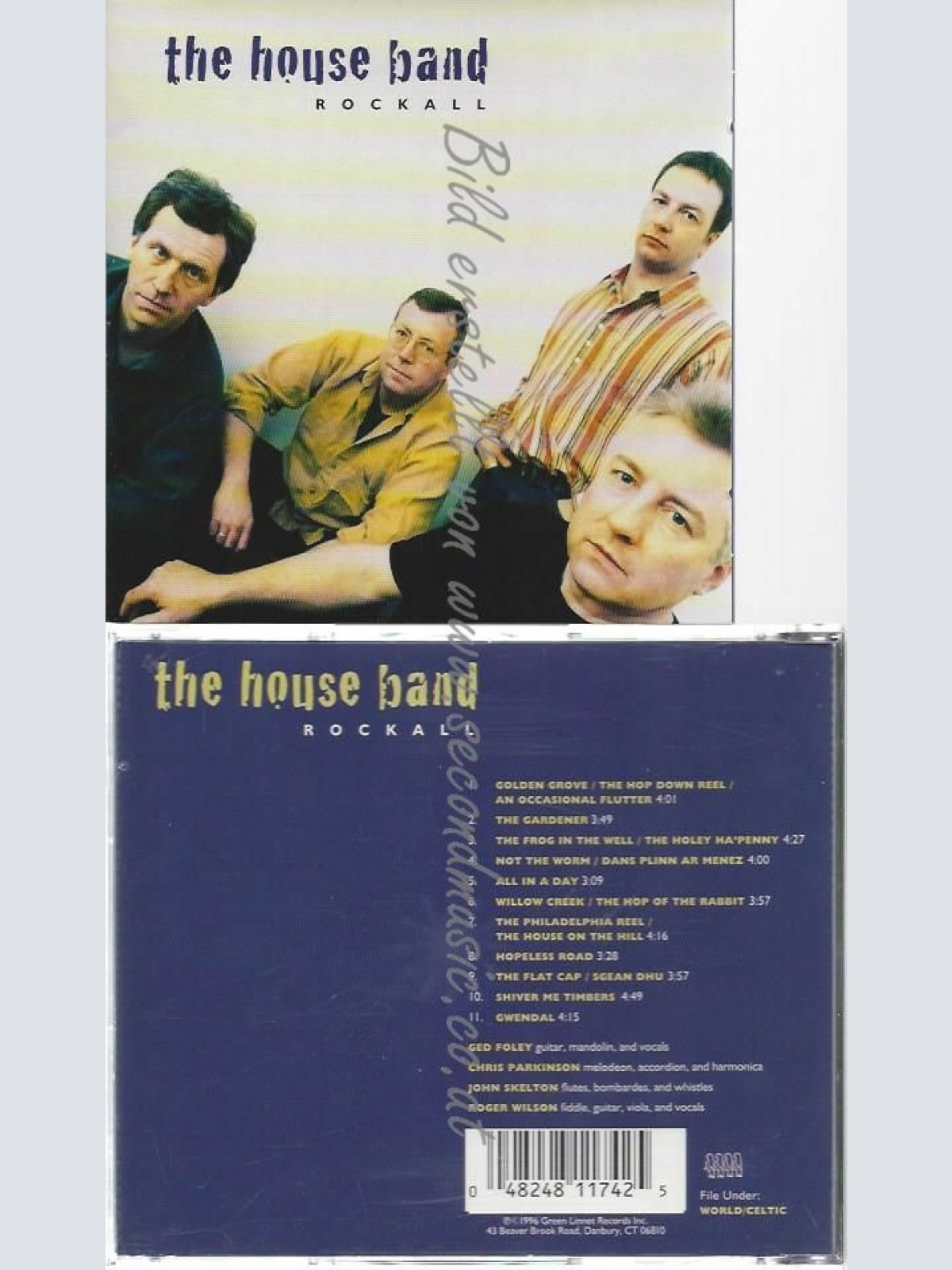CD--THE HOUSE BAND | --ROCKALL