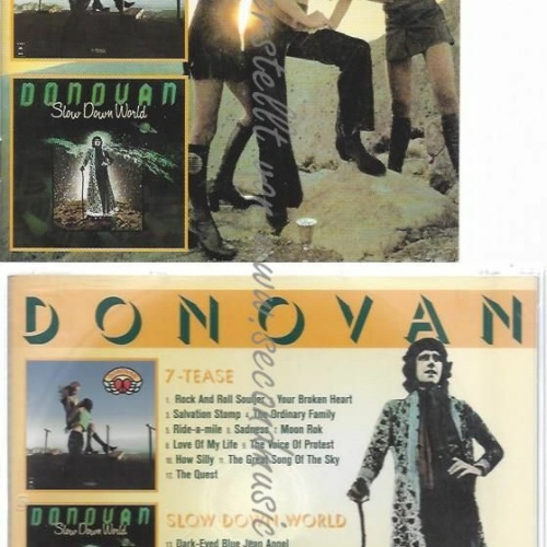 CD-- Donovan  7-Tease + Slow Down World